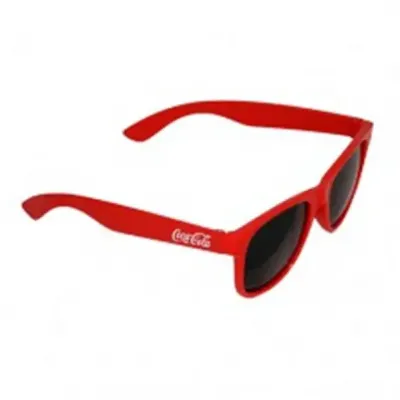Óculos de sol vermelho personalizado 