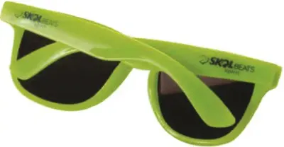 Óculos de sol verde com proteção UV 400