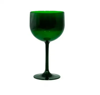 Taça modelo Queen na cor verde promocional 