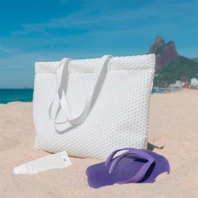 Bolsa de praia de plástico bolha branca - 1502333