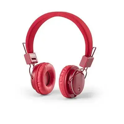 Fone de ouvido dobrável vermelho - 251009