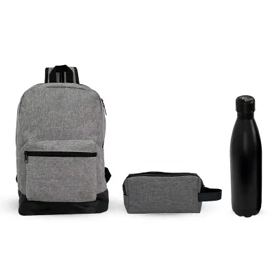 Mochila, Necessaire e Garrafa
