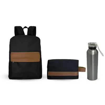Kit 29 - Mochila, Necessaire e Garrafa