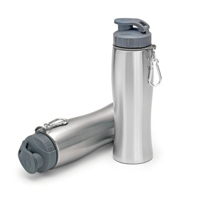Squeeze Inox 750ml com Mosquetão Personalizado 1