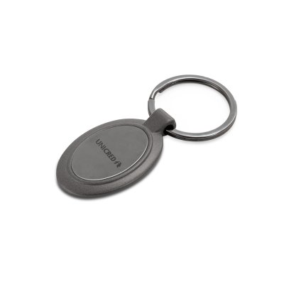 Chaveiro de Metal Oval Personalizado 1