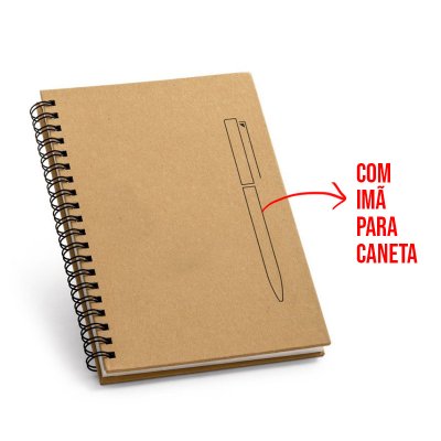 Bloco de Anotações B6 sem Pauta Personalizado 1