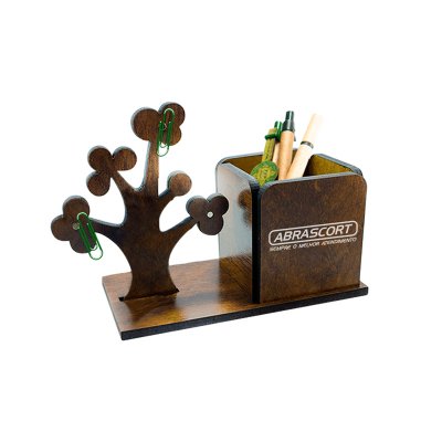 Porta Caneta em MDF com Árvore Magnética Personalizado 1