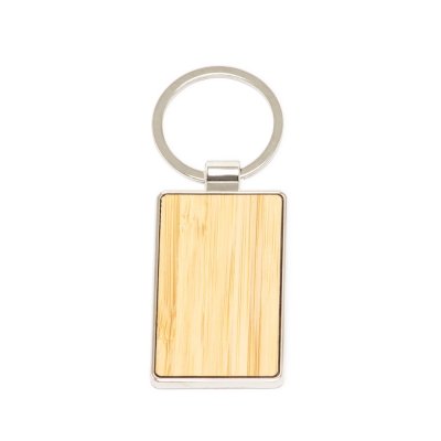 Chaveiro de Metal com Bambu Personalizado 1