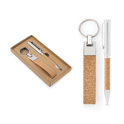 Kit Escritório com Caneta e Chaveiro Personalizado 1
