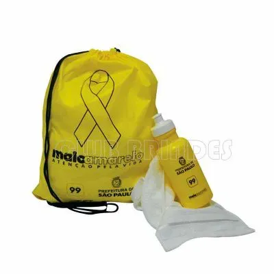 kit fitness personalizado com 3 peças