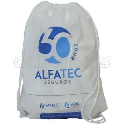 Mochila saco em nylon