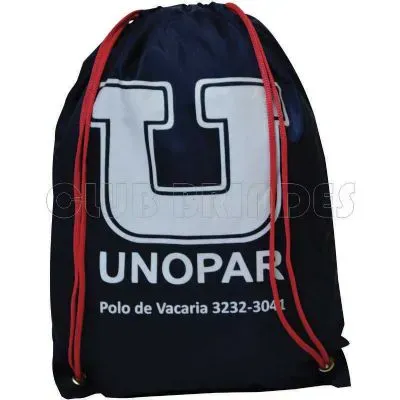 Mochila saco em nylon