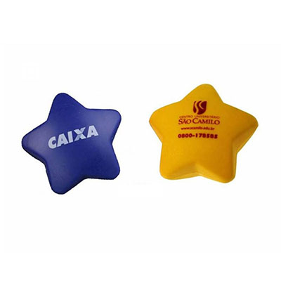 Anti Stress com formato especial de estrela