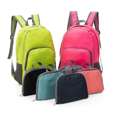 Mochila de Nylon Dobrável 21 Litros Mochila de Nylon Dobrável 21 Litros