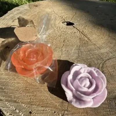 Sabonete de Flor - Mini Sabonetes Para Lembrancinhas