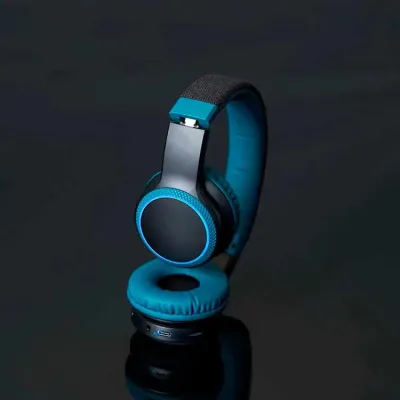 Fone de Ouvido Bluetooth com Led azul - 1449521