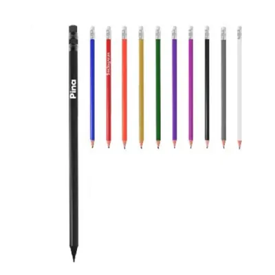 Lápis personalizados - várias cores
