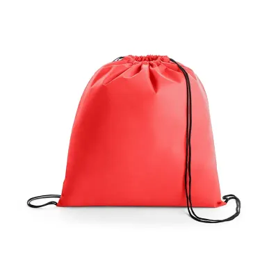 Sacola tipo mochila em non-woven vermelha - 1811672