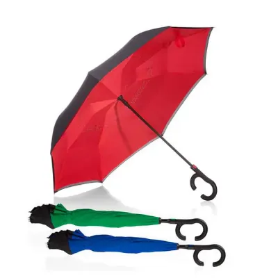 Guarda-chuva invertido com forro interno - cores disponiveis - 803881