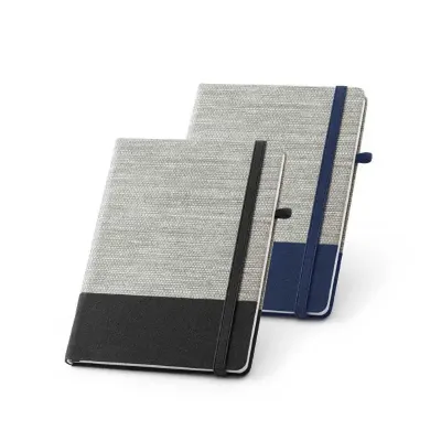 Caderno capa dura com Palha e algodão