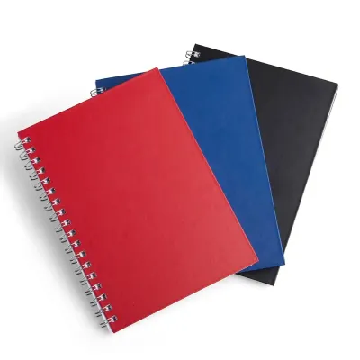 Caderno Percalux Emborrachado: várias cores