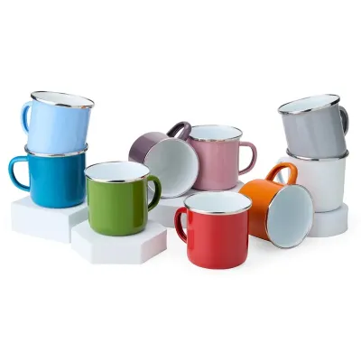 Caneca Inox 370ml - várias cores
