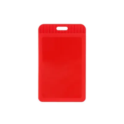 Porta Crachá Plástico Vermelho - 1843822