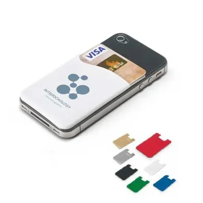 Porta-cartões para celular - opções de cores - 1511178