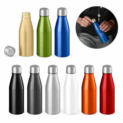Squeeze em alumínio 500ml em várias cores