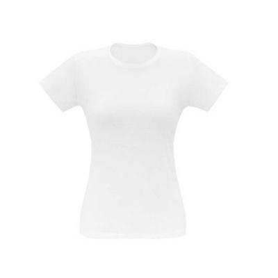 Camiseta feminina malha jersey 100% algodão