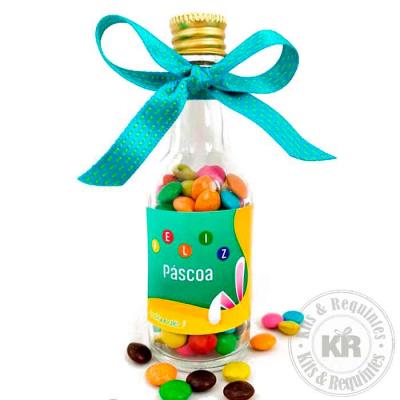 Garrafinha personalizada com mini confetes de chocolate - 1215760
