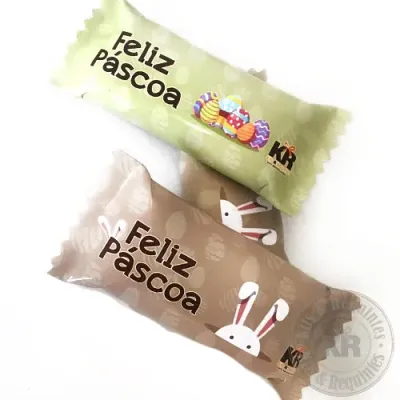 Barra de chocolate nestle com rótulo personalizado 25gALIZADA