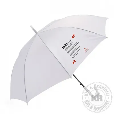 Guarda-chuva branco personalizado