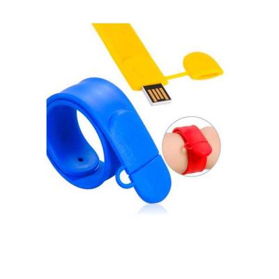 Pen Drive Pulseira Colorida Personalizada