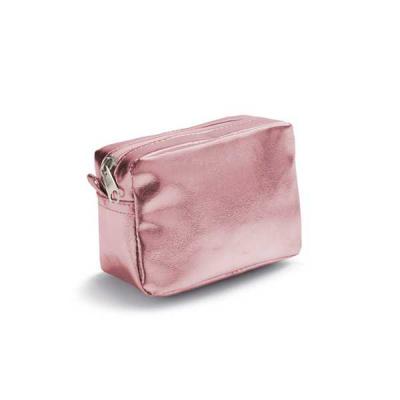 Bolsa Rosa para Cosméticos Personalizadas