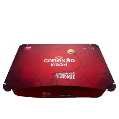 Almofada com bandeja para porta-notebook personalizada