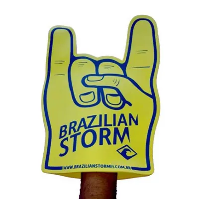 Mão para torcida