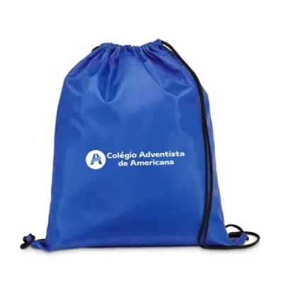 Mochila Saco Azul Personalizada