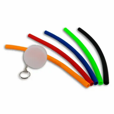 Canudo Flexível em Silicone