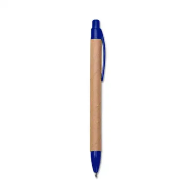 Caneta Ecológica de Papelão - Azul