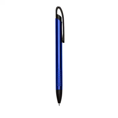 Caneta semimetal colorida - azul - 1509914