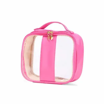Necessaire PVC Impermeável rosa