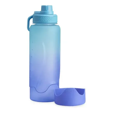 Garrafa plástica  azul 1,1 litros Personalizada - 1696856