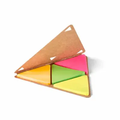 Bloco de anotações Personalizado Formato triangulo
