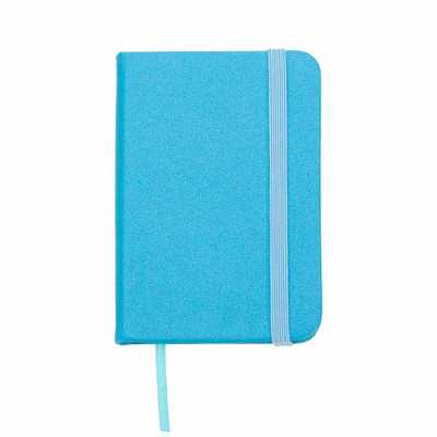 Caderneta personalizada na cor azul royal