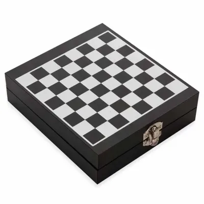  Kit vinho personalizado formato xadrez - 1283413