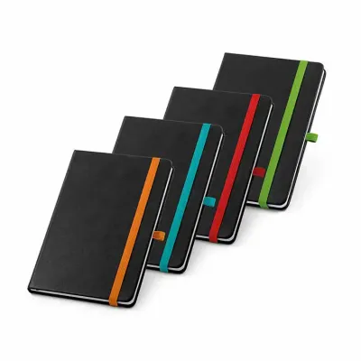 Caderno com cores diversas personalizadas - 1283630