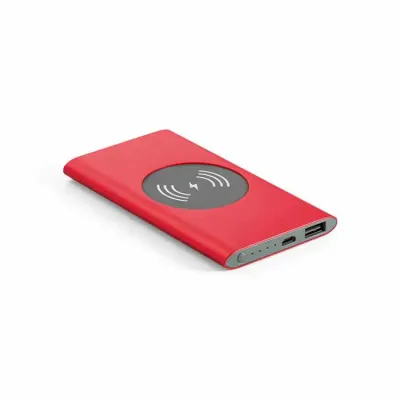 Bateria portátil e carregador wireless 0- vermelho - 1456460
