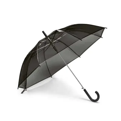 Guarda-chuva transparente preto - 1493504