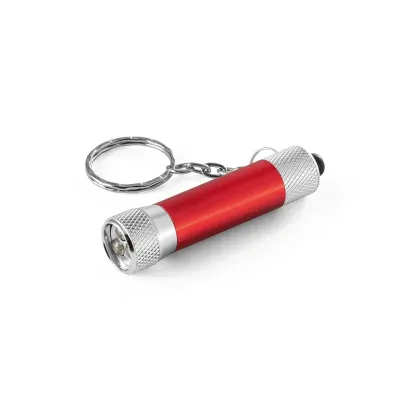 Chaveiro em aluminio Vermelho